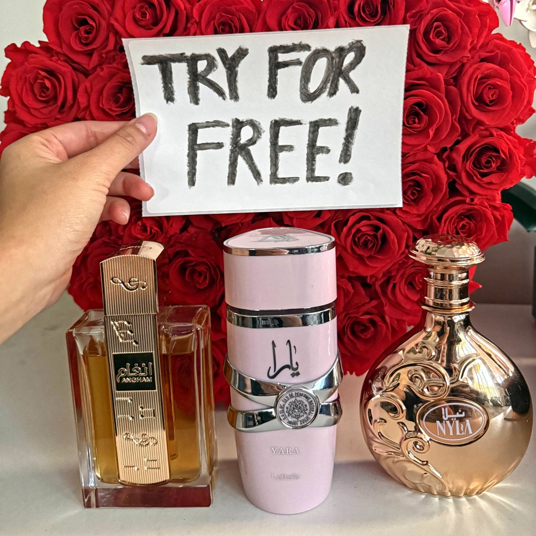 Try 3 Luxury Arabian Scents For Free